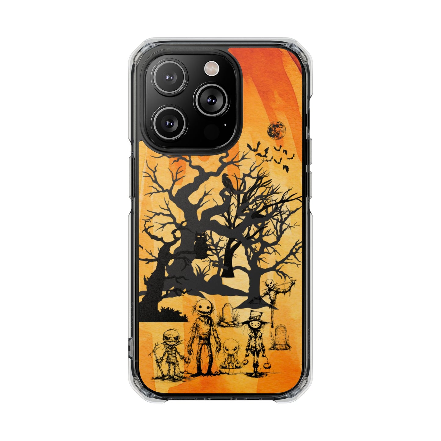 Clear Magnetic Phone Case – Hollow Night