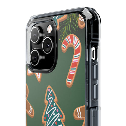 Clear Magnetic Phone Case – Cookie Season – Compatible with iPhone 14–17 Series