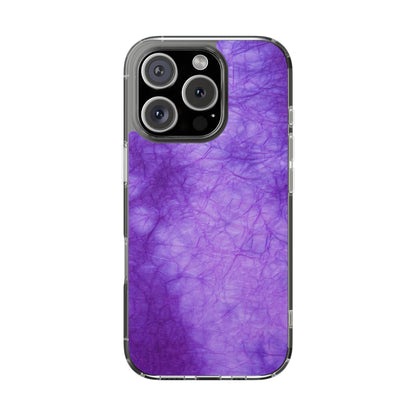 Clear Phone Case – Neon Dusk