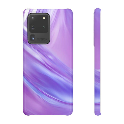 Snap Phone Case – Lavender Wave