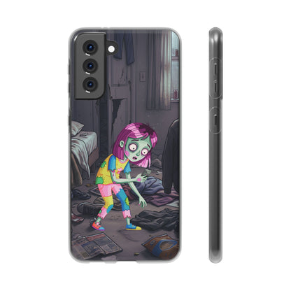 Zombie Girl Phone Case — Cute Creepy Cartoon Phone Cover