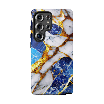 Protective Phone Case – Sapphire Veins