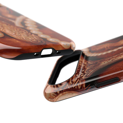 Impact-Resistant Phone Case – Bronze Vanity