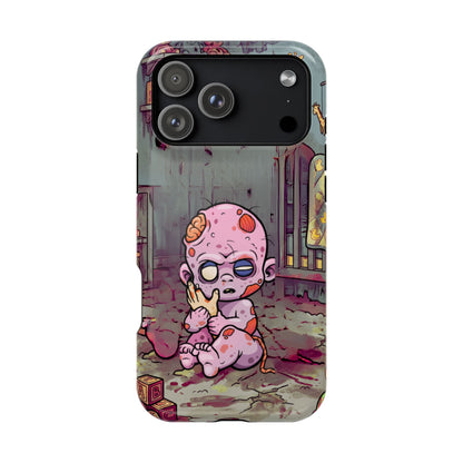 Zombie Baby Phone Case — Cute Creepy Impact-Resistant iPhone Case