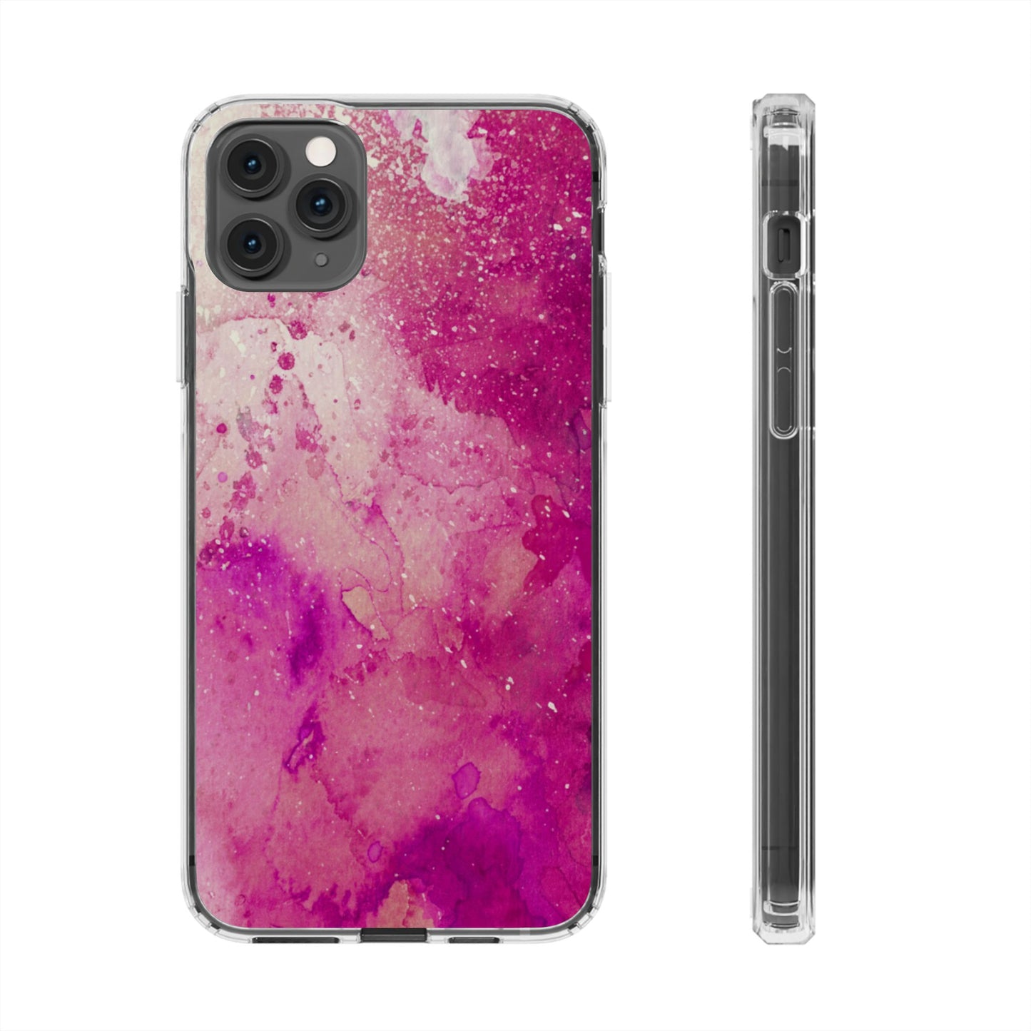 Clear Phone Case – Spilled Wine