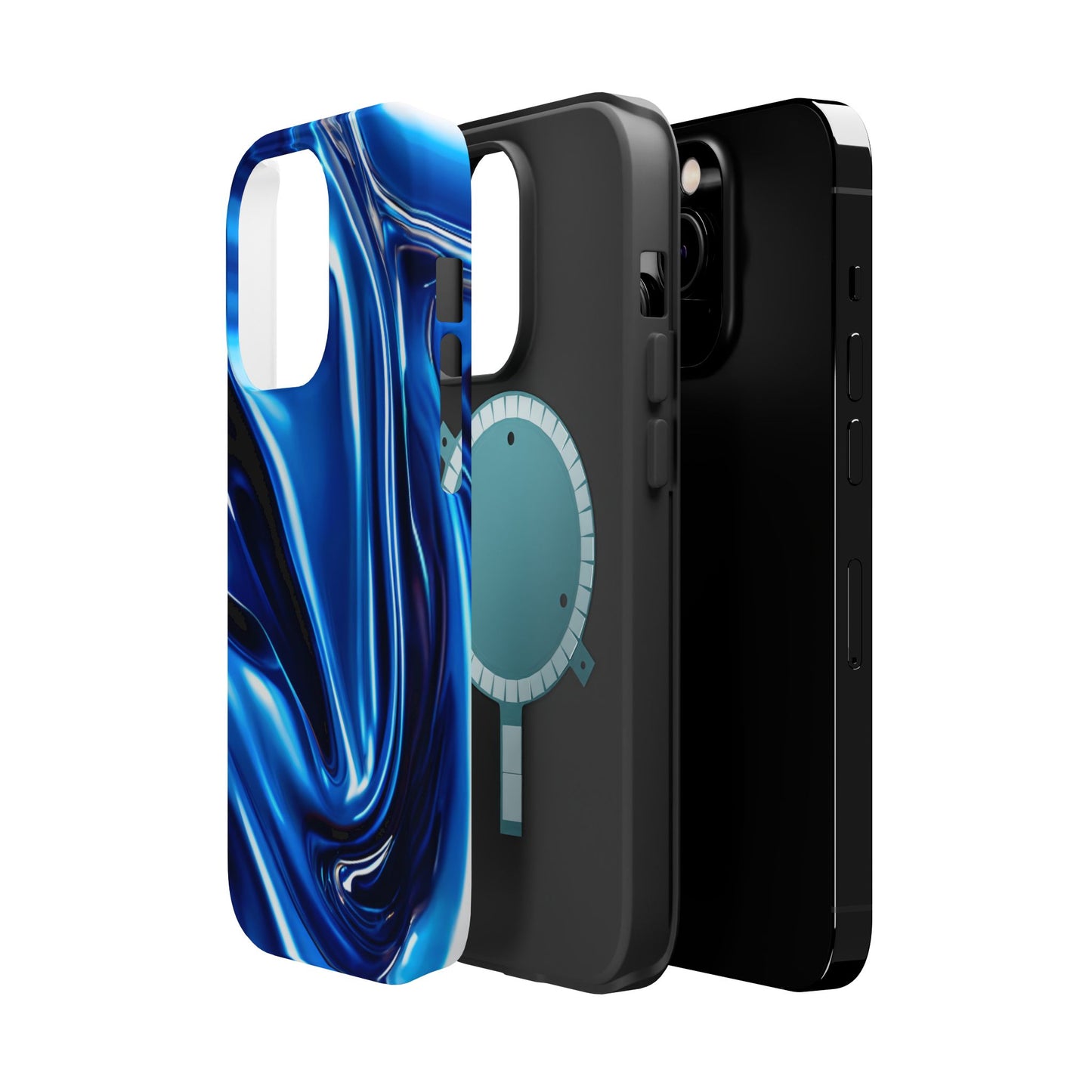 Wireless-Charging Compatible Case – Midnight Surge