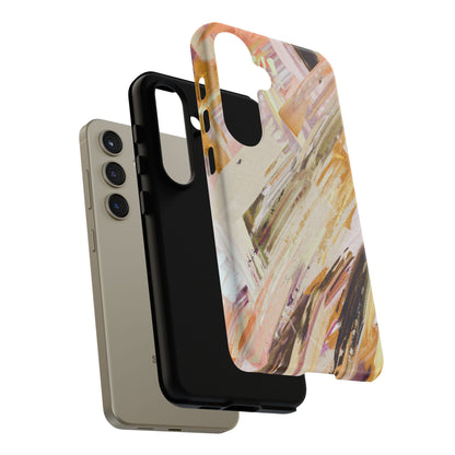 Protective Phone Case – Brush & Bronze