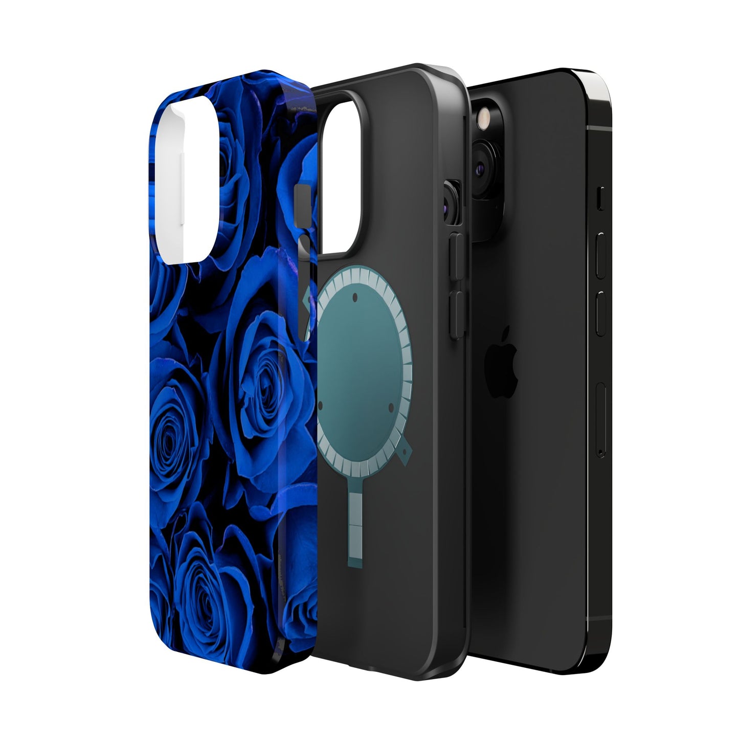 Wireless-Charging Compatible Phone Case – Midnight Bloom