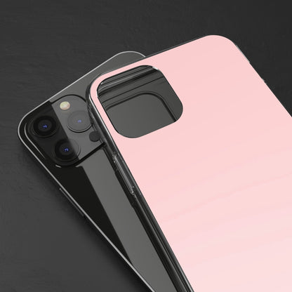 Clear Phone Case – Soft Blush