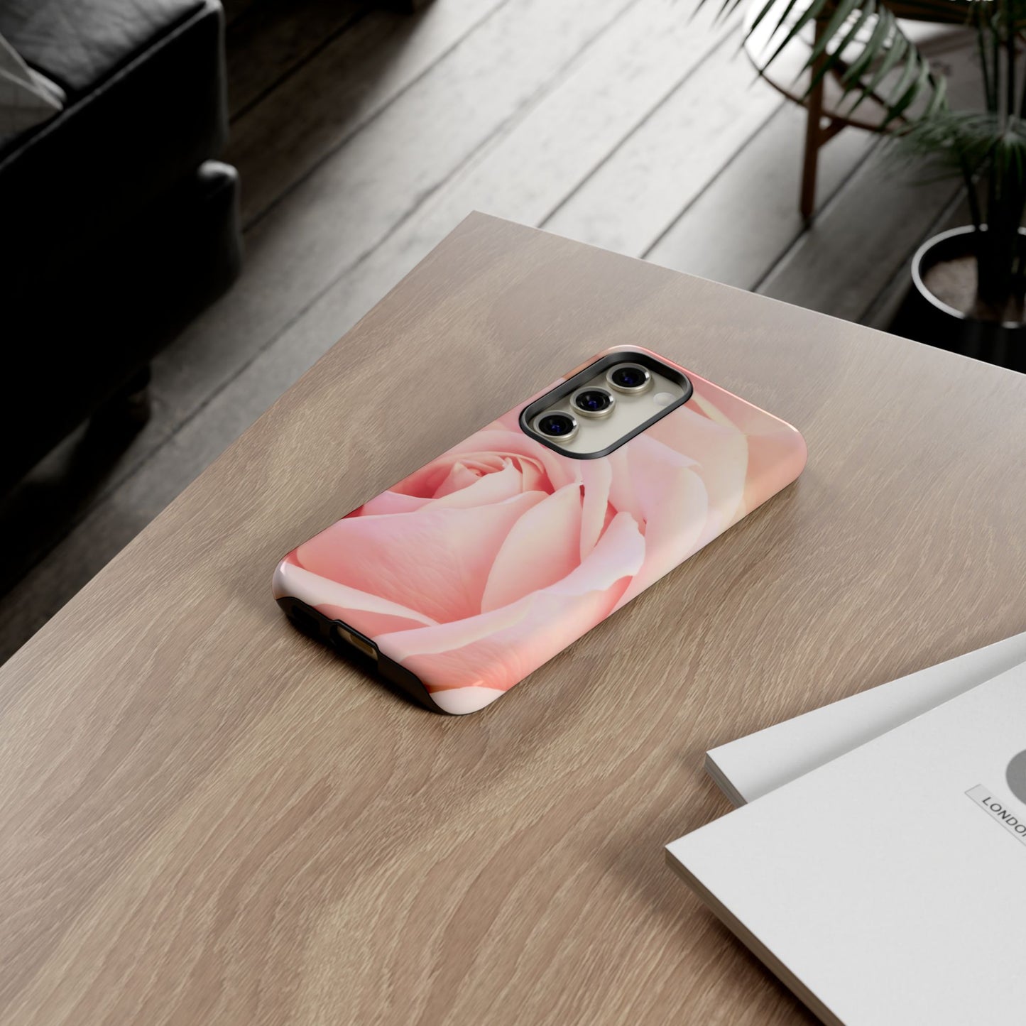 Protective Phone Case – A Mother’s Rose Embrace