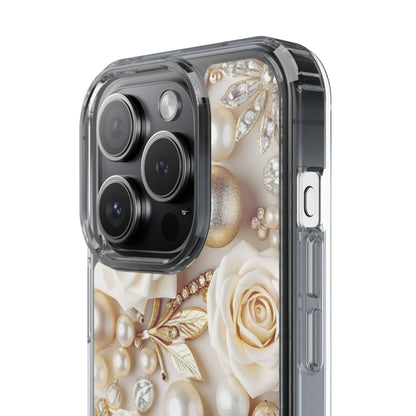 Clear Phone Case – Ivory Opulence