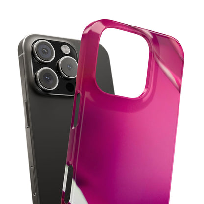 Slim Phone Case – Magenta Motion