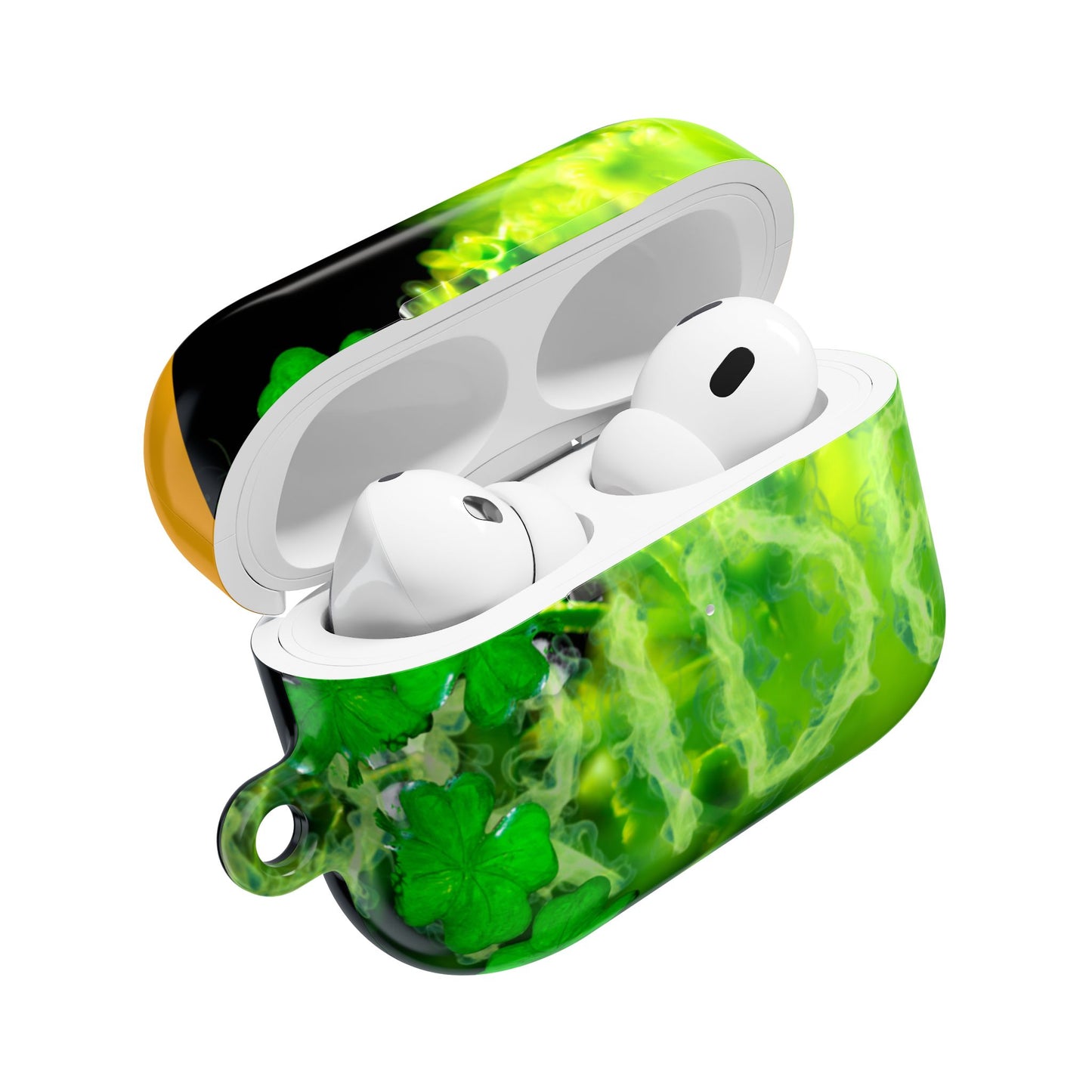 Wireless Earbud Case Cover – Lucky Clover Smoke