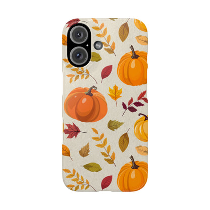 Slim Phone Case – Falling for Pumpkin