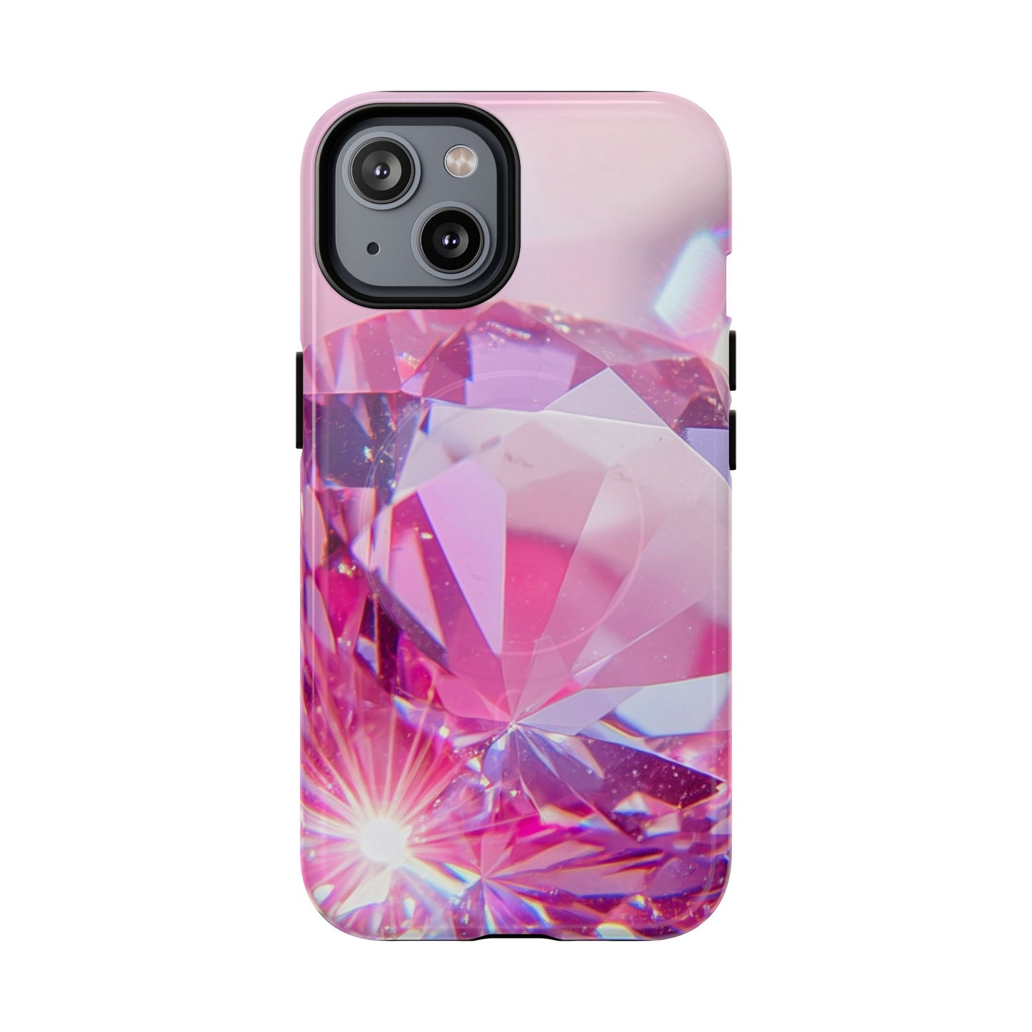 Protective Magnetic Phone Case – Pink Ice