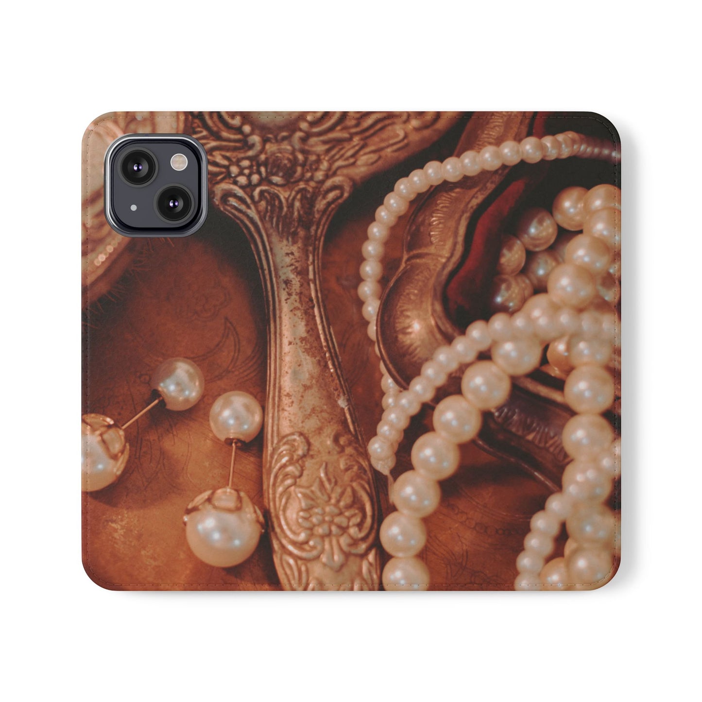 Flip Case – Bronze Vanity