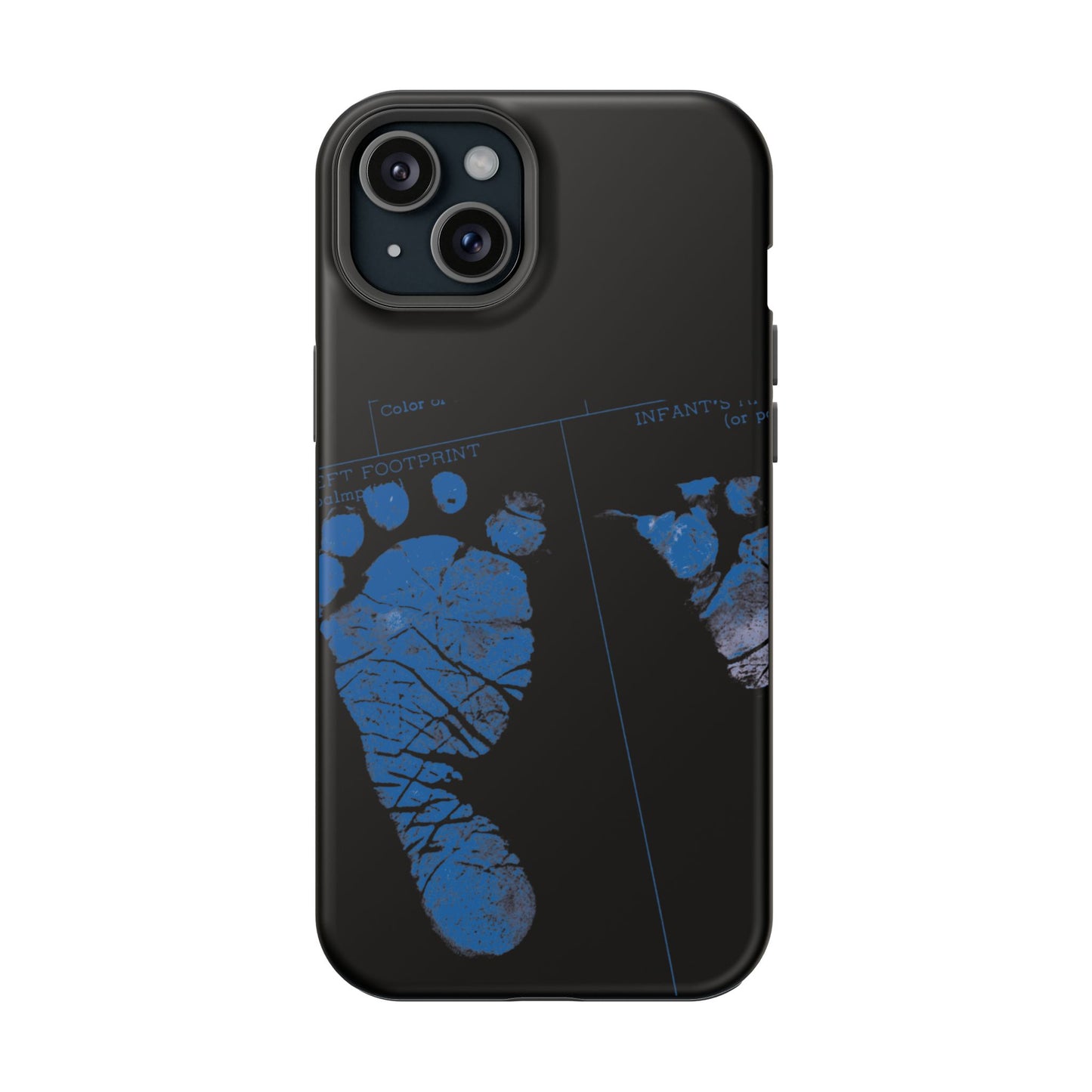 Wireless-Charging Compatible Case – Mom’s Little Blue Footprints