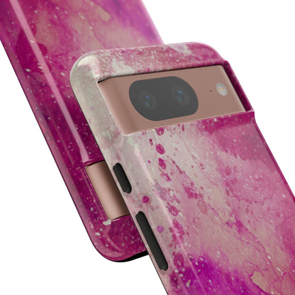 Protective Phone Case – Spilled Wine