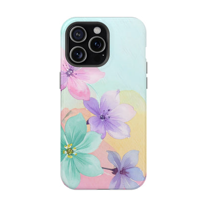 Wireless-Charging Compatible Case – Water Petal