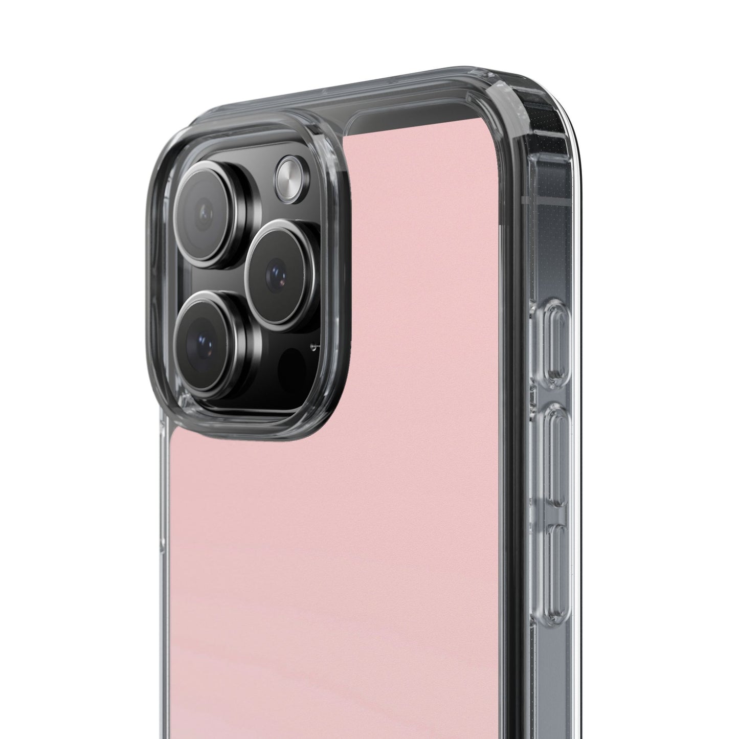 Clear Phone Case – Soft Blush