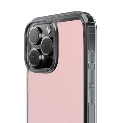 Clear Phone Case – Soft Blush