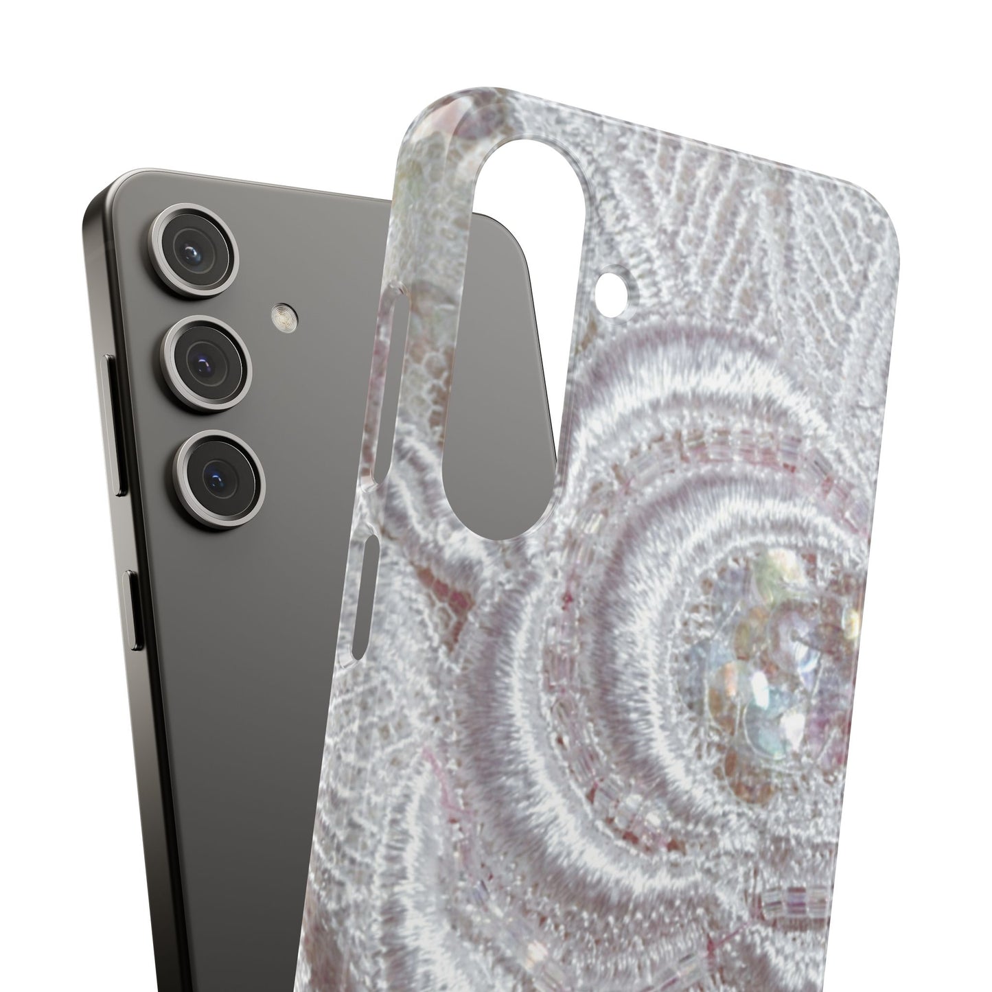 Snap Phone Case – Lace Veil