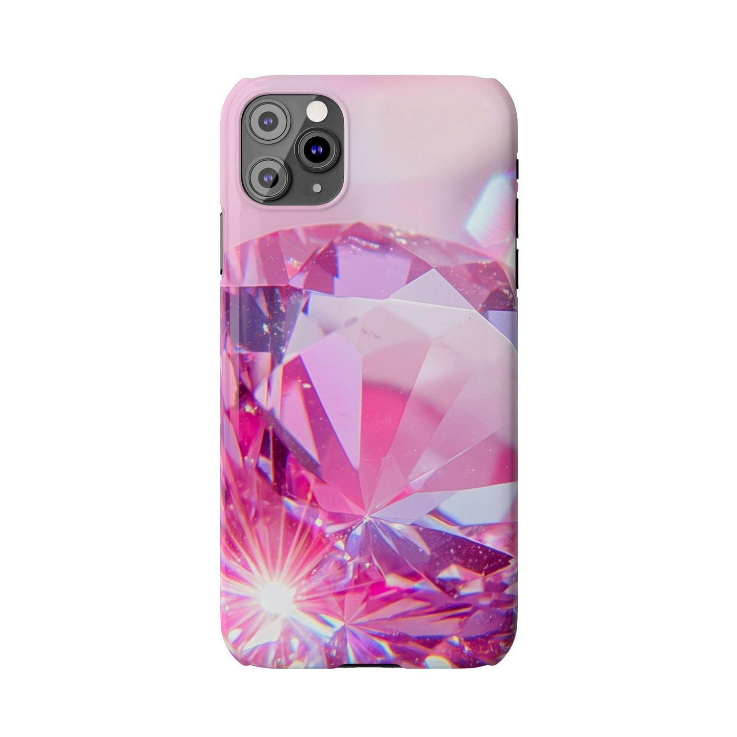 Slim Phone Case – Pink Ice