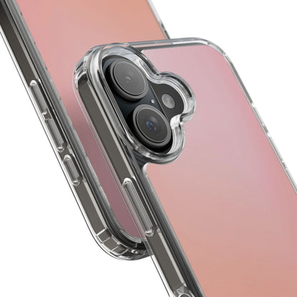 Clear Phone Case – Peachy Calm