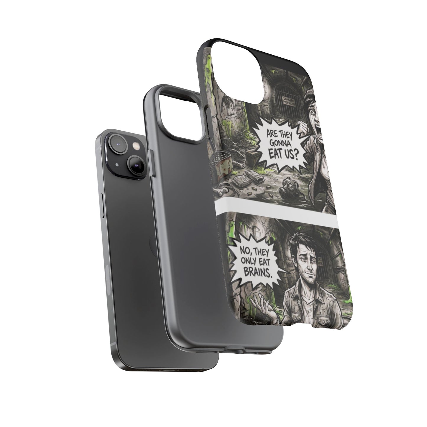 Protective Phone Case – Brains Only