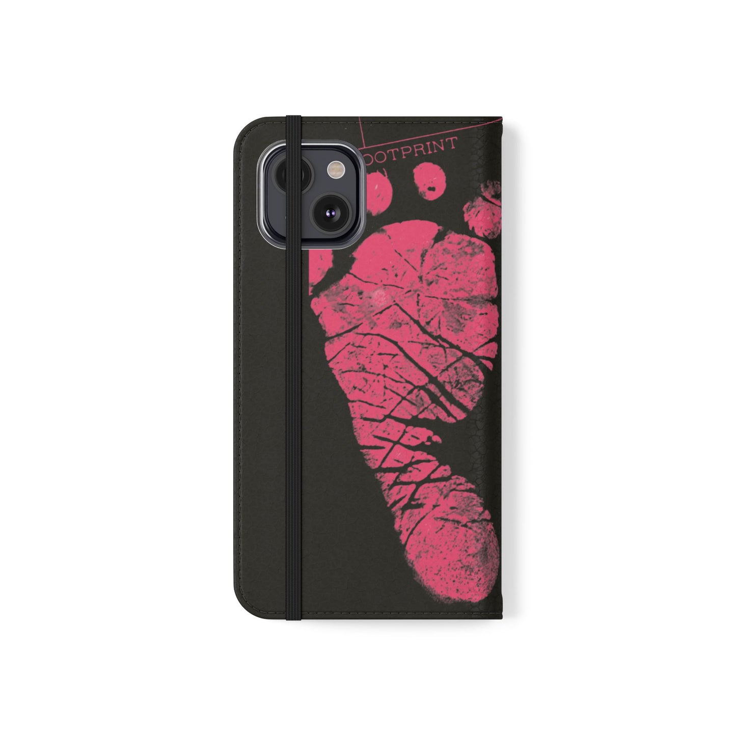 Flip Case – Mom’s Little Pink Footprints