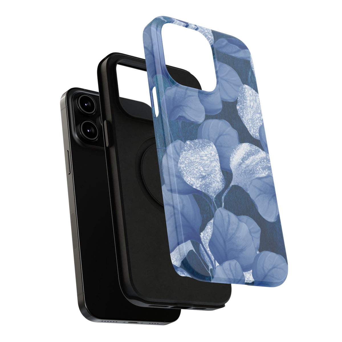 Impact-Resistant Phone Case – October Blues – Compatible with iPhone 11–17 & Samsung Galaxy S22–S26 Series