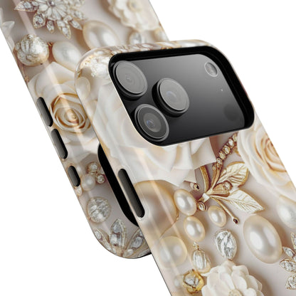 Impact-Resistant Phone Case – Ivory Opulence