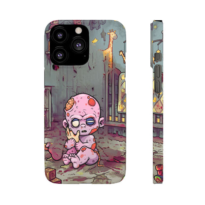 Phone Case — Creepy Cute Zombie Baby Nursery Design