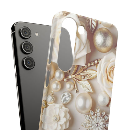 Snap Phone Case – Ivory Opulence