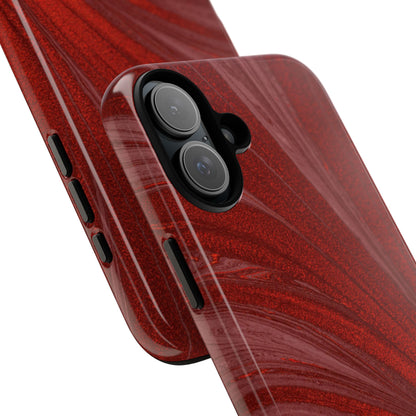 Protective Phone Case – Crimson Current