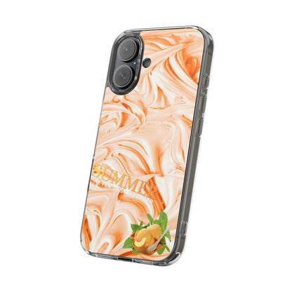 Clear Phone Case – Peach Sorbet