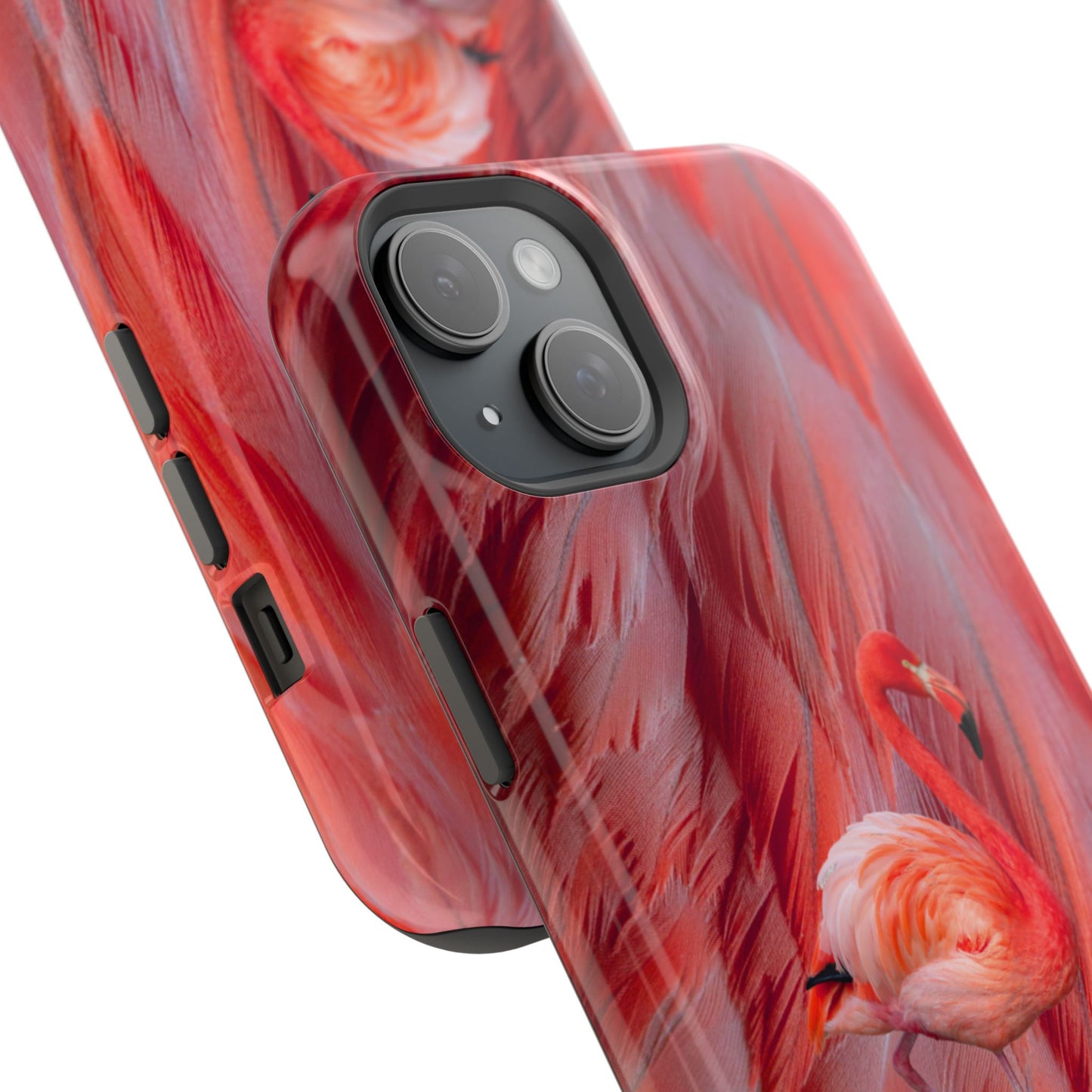 Impact-Resistant Phone Case – Scarlet Plume
