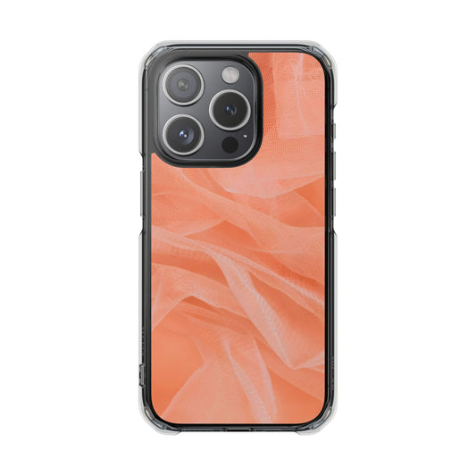 Clear Magnetic Phone Case – Coral Veil
