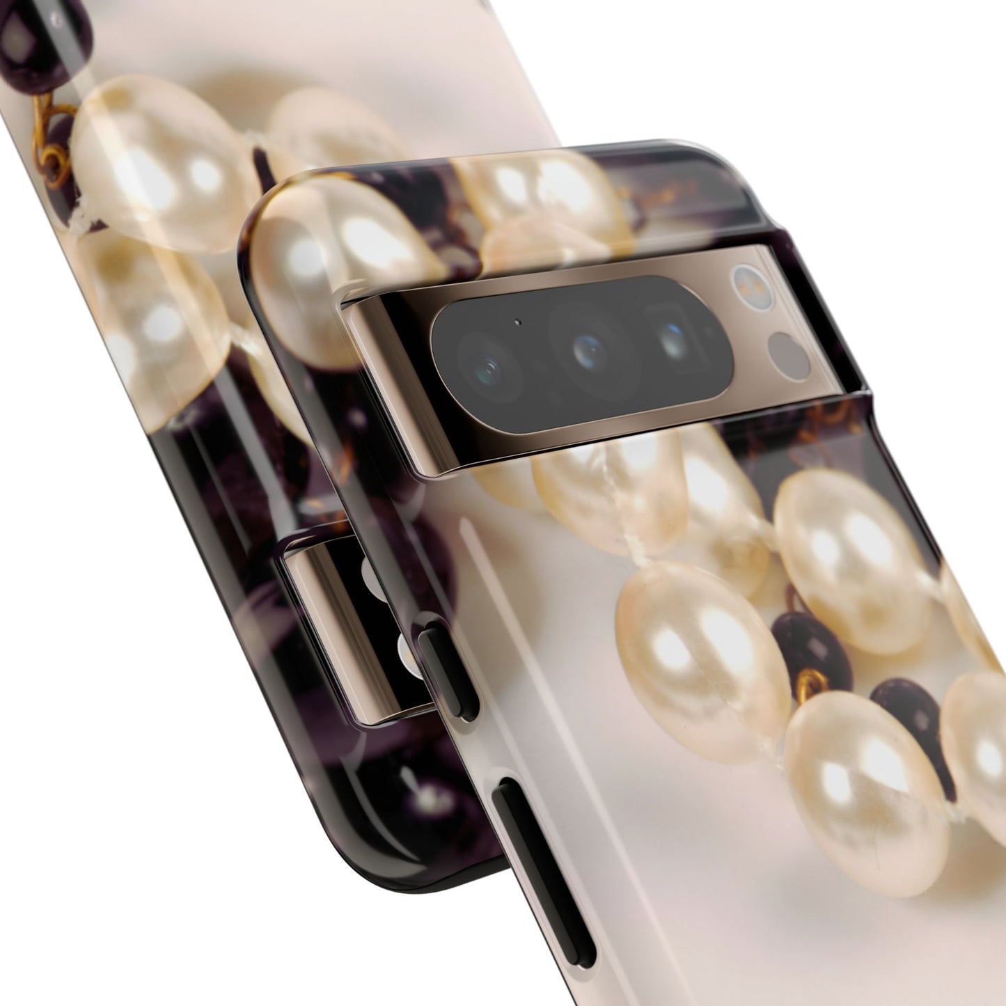 Protective Phone Case – Noir Pearl