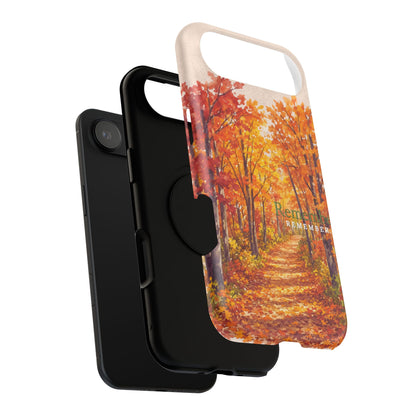 Impact-Resistant Phone Case – Autumn Remembered – Compatible with iPhone 11–17 & Samsung Galaxy S22–S26 Series