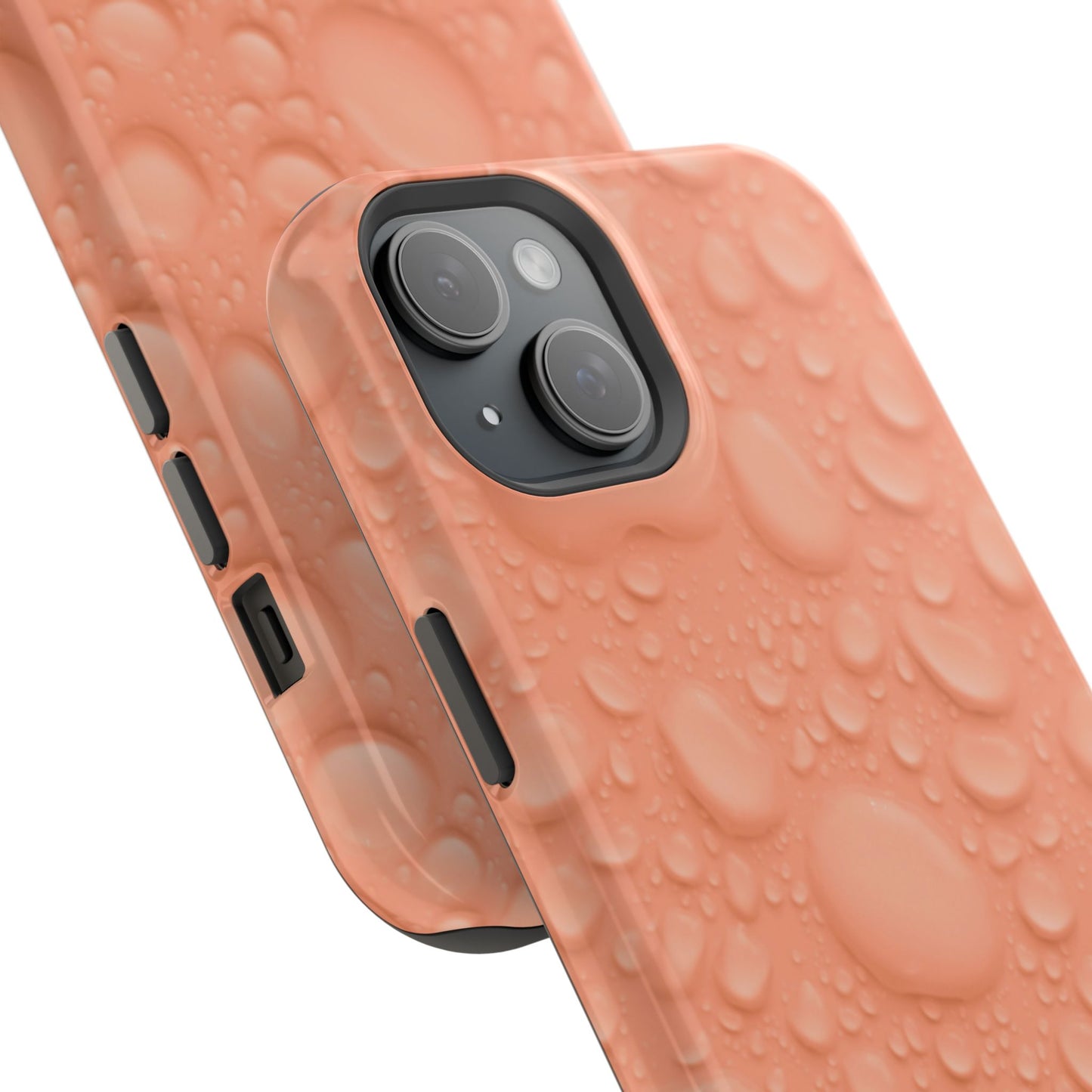 Impact-Resistant Phone Case – Apricot Rain