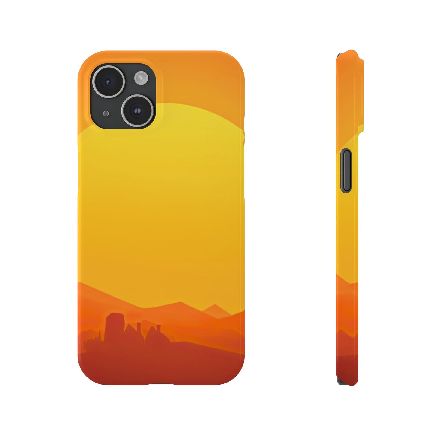 Slim Phone Case – Desert Sunrise