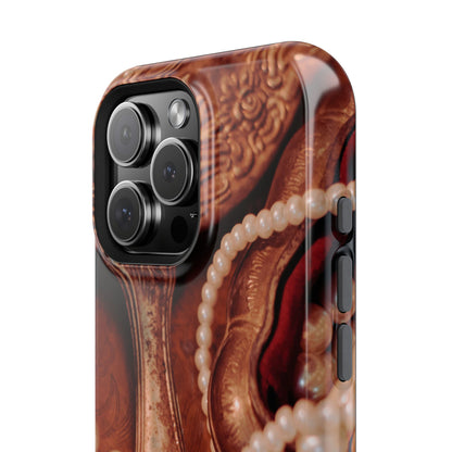 Impact-Resistant Phone Case – Bronze Vanity