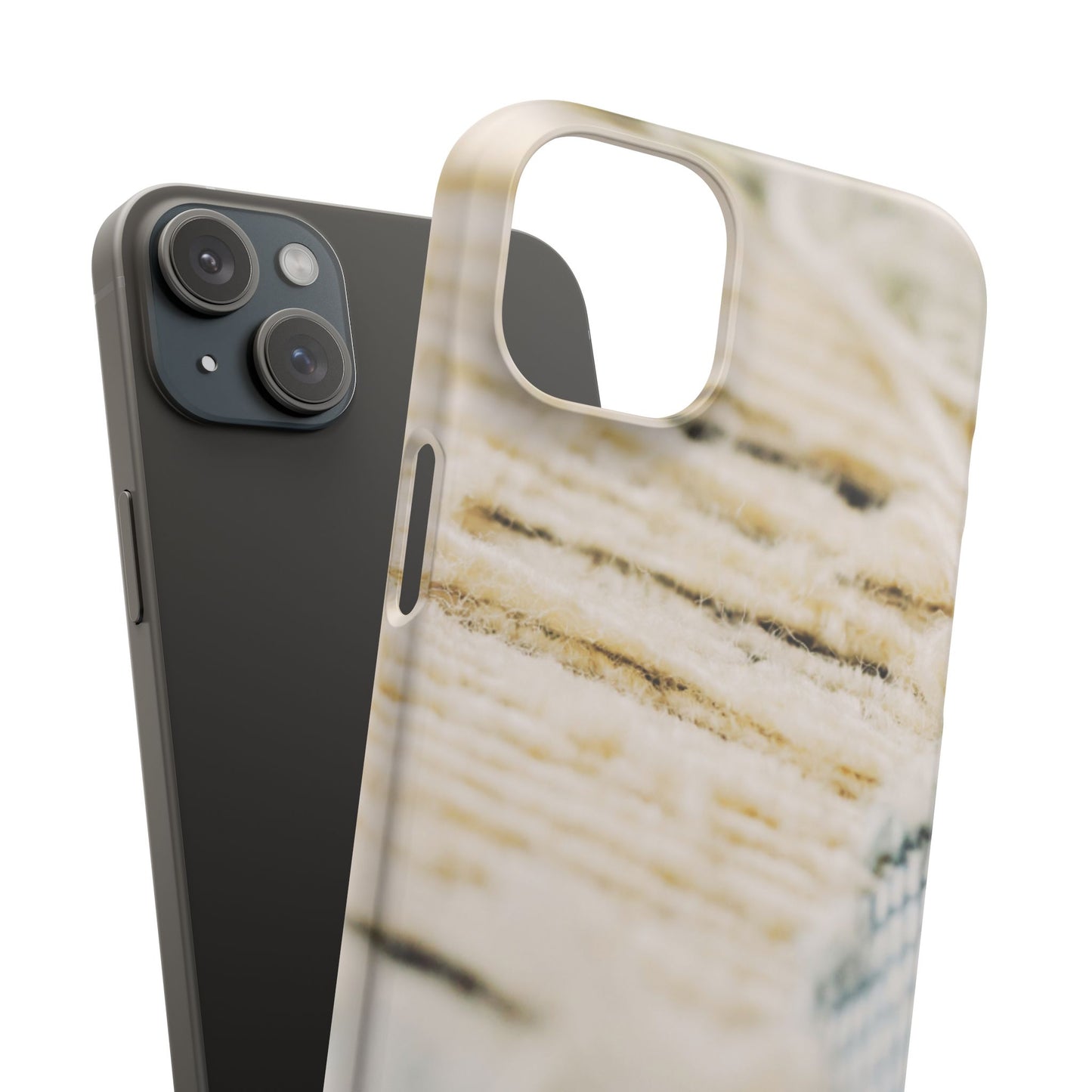 Snap Phone Case – Woven Warmth