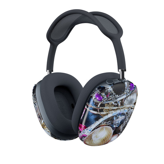 Headphone Ear Cup Covers – Chrome Jewel