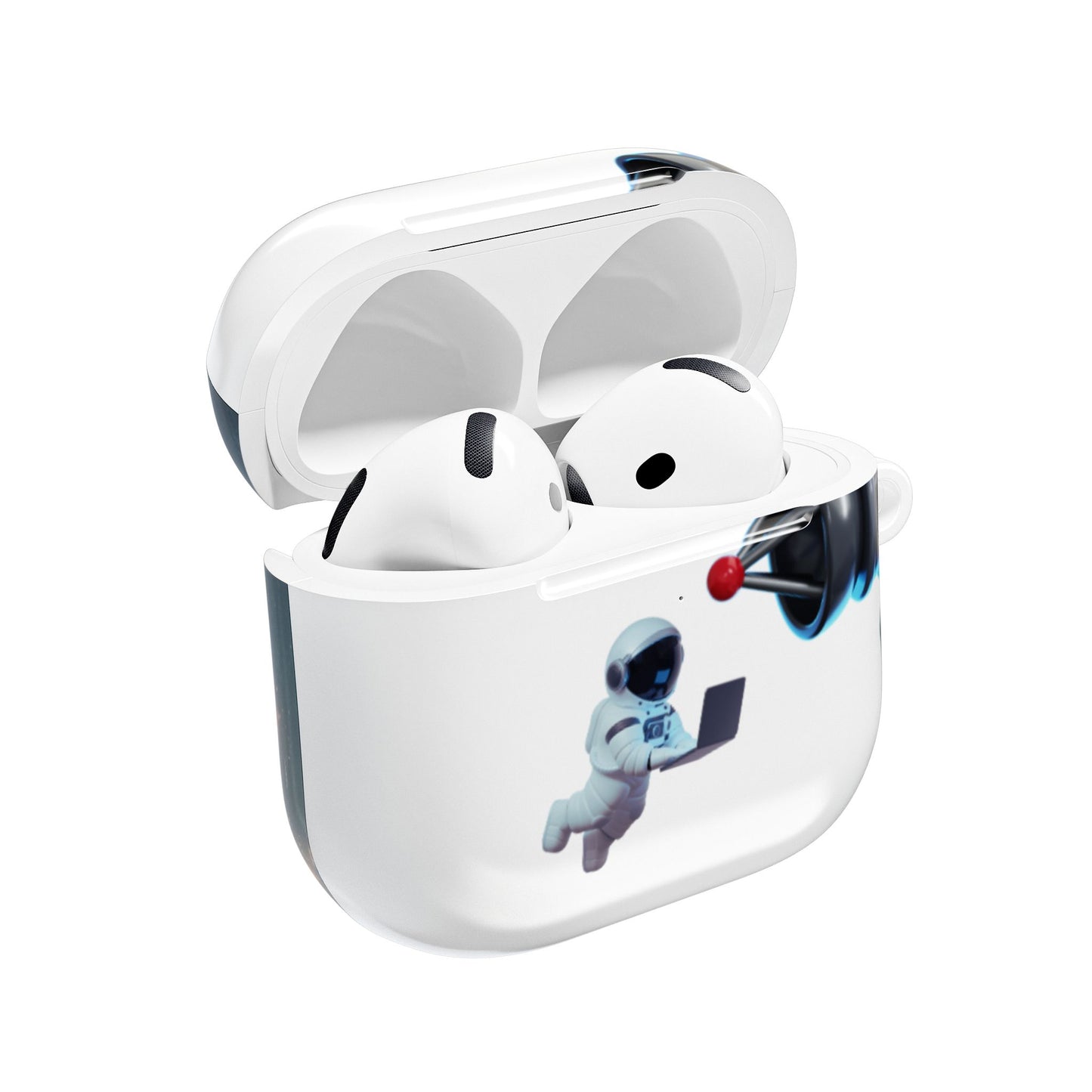 Wireless Earbud Case Cover – Cosmic Drift