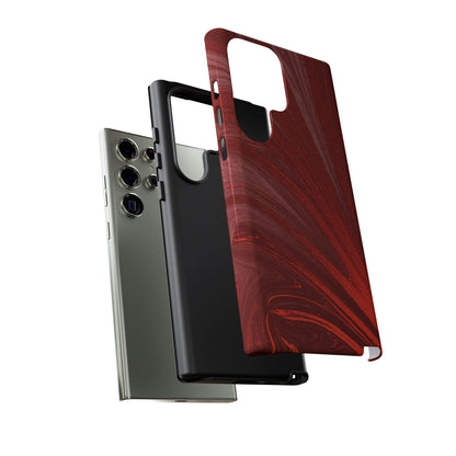 Protective Phone Case – Crimson Current