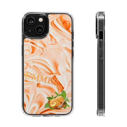 Clear Magnetic Phone Case – Peach Sorbet