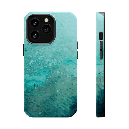 Wireless-Charging Compatible Case – Sea Glass