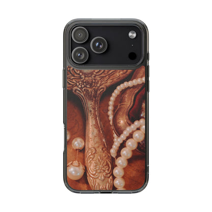 Clear Phone Case – Bronze Vanity